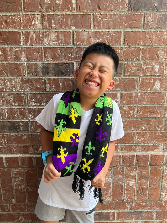 Mardi Gras Light-Up Scarves!