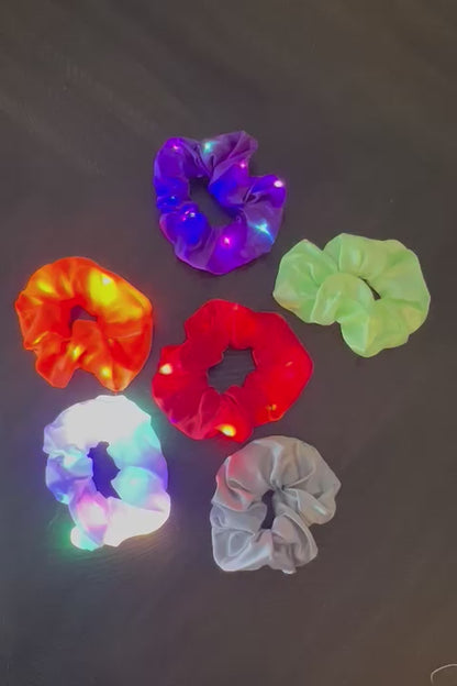 Sparkle and Shine with our Light-Up Scrunchies!