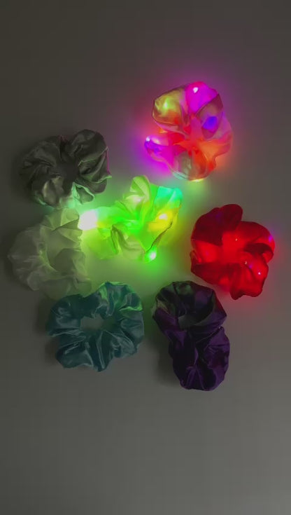 Sparkle and Shine with our Light-Up Scrunchies!